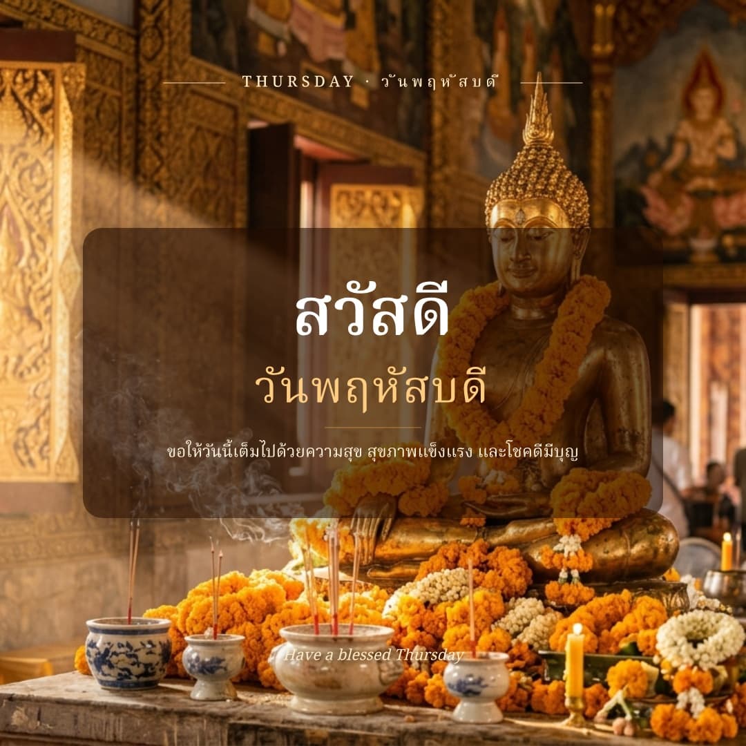 สวัสดีวันพฤหัส